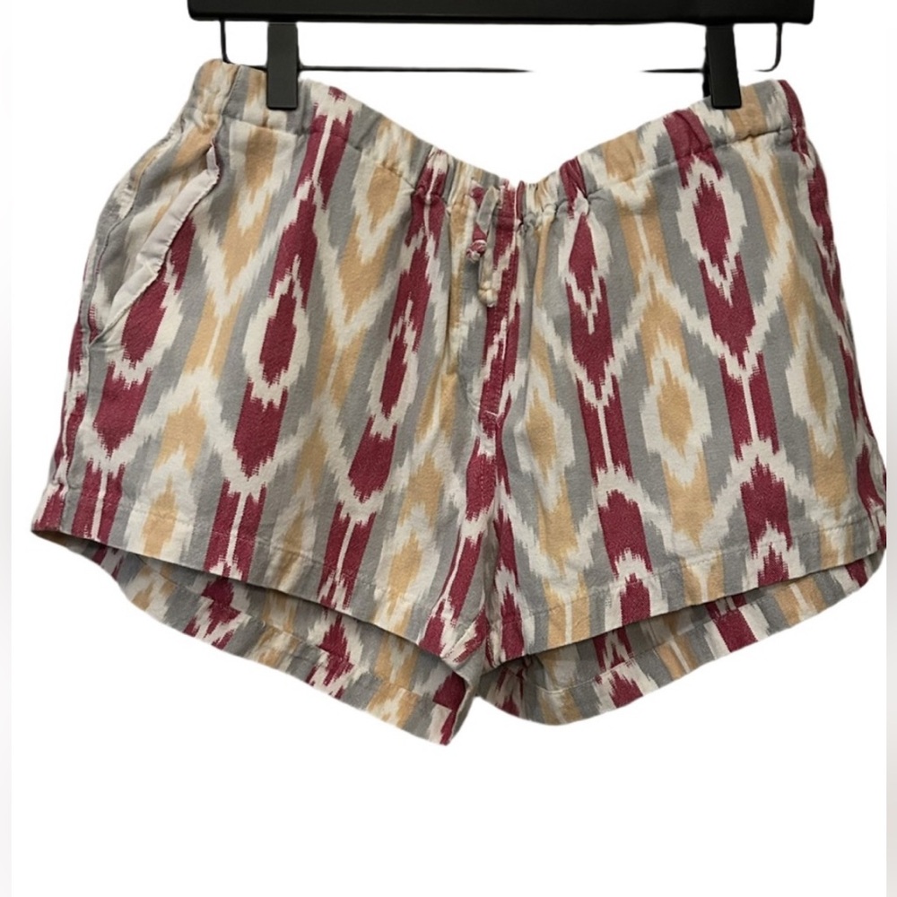 Mollusk Shorts Ikat Design- Cotton Size Large